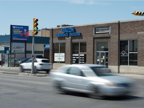 The Galon Insurance office on Broad Street in Regina, Saskatchewan.