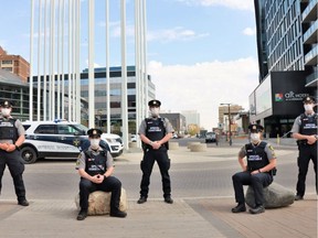 Saskatoon police have rolled out a five-person alternative response unit. The officers are special constables, who are not sworn police officers and will be unarmed. Photo provided by Saskatoon police.