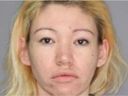 Chasity Erin Kyplain is wanted in connection with a fatal hit-and-run on May 10, 2021. She is accused of not remaining at the scene of the crash. Saskatoon Police Service handout photo.