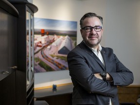 Ken Seitz, head of potash operations at Nutrien, seen in a 2019 photo