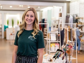 Rhian Bogdan recently opened Prairie and Pine, a gift boutique located in Lawson Heights Mall that offers a large variety of products sourced from over 60 different artisans throughout Saskatchewan.