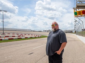 Neil Schneider is Manager of Marketing and Corporate Development at Wyant Group Raceway. Photo taken in Saskatoon, SK on Thursday, June 24, 2021.