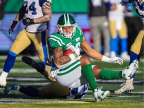 Saskatchewan Roughriders defensive end Chad Geter has retired from football to pursue a career in the United States Air Force.
