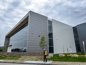 The National Research Council's Biologics Manufacturing Centre in Montreal, June 22, 2021.