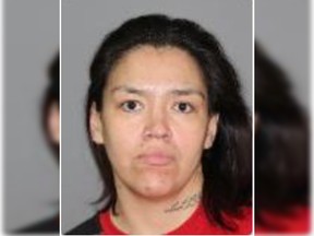 Heather Rene Peequaquat, 32, is wanted by Saskatoon police on charges of aggravated assault and unlawful confinement.