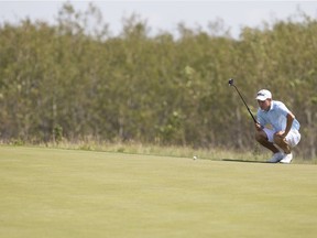 Roman Timmerman, shown in 2018, is the Saskatchewan men's golf champion.