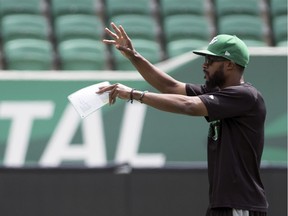 Jason Shivers is dealing with a series of challenge in his second season as the Saskatchewan Roughriders' defensive co-ordinator.