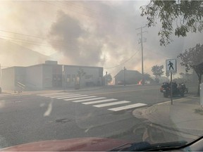 A wildfire destroyed the village of Lytton, B.C. on June 30, 2021.