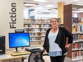 Amanda Lepage is the senior manager of welcoming initiatives at the Saskatoon Public Libraries. Photo taken in Saskatoon, SK on Thursday, July 8, 2021.