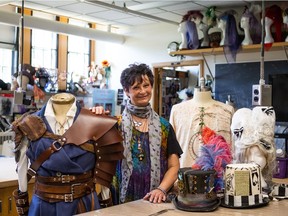 Beverley Kobelsky has been mentoring designers and designing costumes for over 30 years, including for Shakespeare on the Saskatchewan. Photo taken in Saskatoon, SK on Thursday, July 8, 2021.