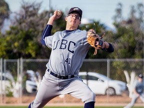 Former UBC Thunderbirds pitcher Garrett Hawkins, a strikeout king from Biggar, Sask., was selected by the San Diego Padres in the 2021 MLB Draft.