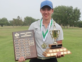 Shellbrook's Brooklin Fry is the 2021 Saskatchewan junior girls golf champion.