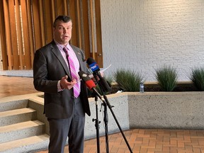 Michael Elliott, president of the Edmonton Police Association, says introducing legal pepper spray will cause more harm than good. Postmedia, file