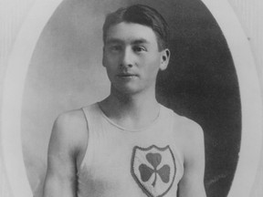 Alex Decoteau, Saskatchewan's first Olympian. City of Edmonton Archives
