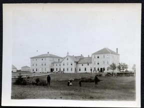 Delmas residential school was in operation from 1901 to 1948, when it was destroyed by a fire. Photo provided by the Provincial Archives of Saskatchewan. (Saskatoon StarPhoenix).