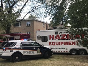 First responders went to a home in the 700 block of Dufferin Avenue on Aug. 11, 2021.