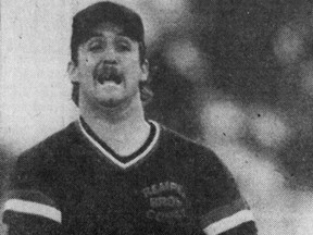 Pitcher Rob Scheller is shown in a 1988 file photo.