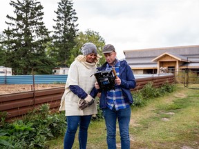 (FILE) Jenn Sharp and Adrian Halter at Lazy Plum Farm.