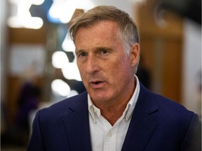 SASKATOON, SK--AUGUST 2/2021 - The People's Party of Canada Leader Maxime Bernier speaks to media at a campaign rally in Saskatoon, SK on Thursday, September 2, 2021.