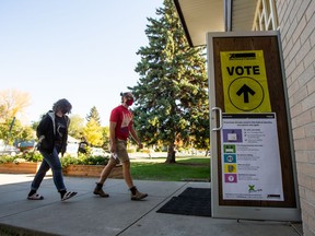 Voters head to the polls Monday to cast a ballot in the federal election.