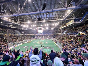 Your favourite local teams are back in action at SaskTel Centre. Be part of the action and cheer them on in person with this super ticket package that includes two weekend passes to 24 Saskatoon Blades home games and two bronze season tickets to the Saskatchewan Rush. PHOTO: SASKATCHEWAN RUSH/ FACEBOOK