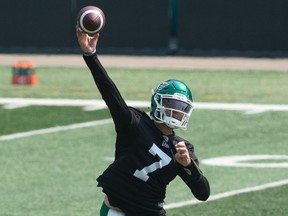 Saskatchewan Roughriders quarterback Cody Fajardo appears to be track to start Friday against the Toronto Argonauts.