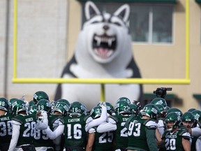 U of S Huskies took on the Regina Rams at Griffiths Stadium in Saskatoon on Saturday, October 23, 2021.