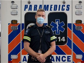 Paul Hills, President of the Saskatoon Paramedic Association, says call volumes have risen to unseen levels in the pandemic's fourth wave.