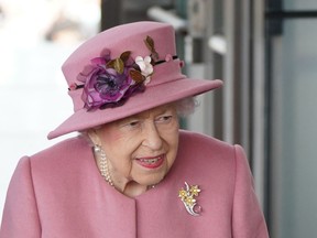 File photo of Queen Elizabeth II.