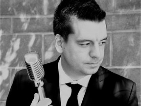 Crooner, singer and songwriter Graham Dyck