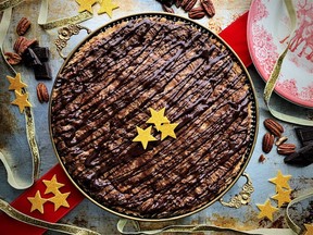 Double Chocolate Pecan Tarte