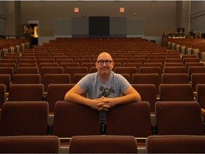 Kirby Wirchenko is leaving his position at the helm of the Broadway Theatre after nearly 14 years. Photo taken in Saskatoon on November 10, 2021.