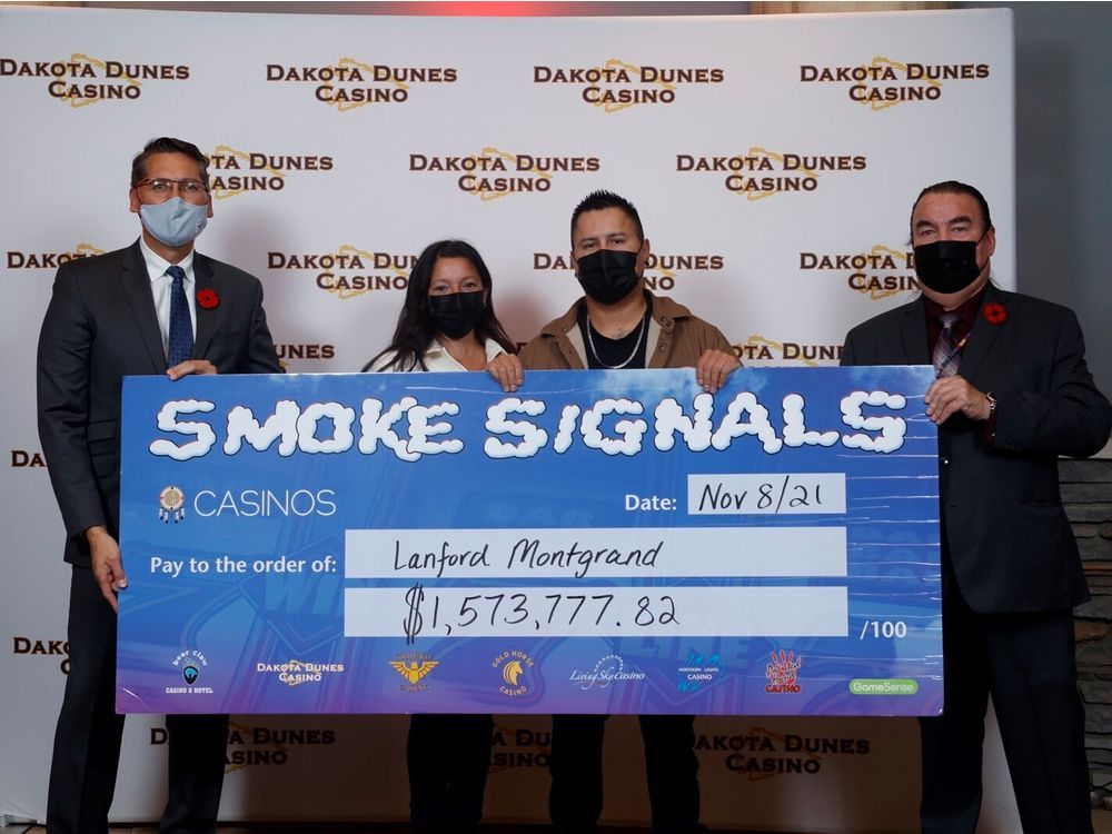 smoke signals progressive jackpot