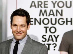 Cast member Paul Rudd poses at the premiere of the movie "I Love You, Man" at the Mann's Village theatre in Los Angeles March 17, 2009.