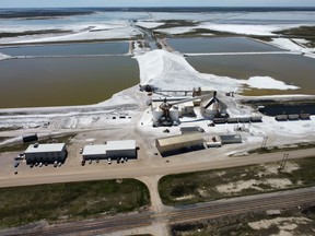 A $220-million upgrade to Saskatchewan Mining and Minerals Inc.’s (SMMI) sodium sulphate plant near Chaplin will generate more than 360 construction jobs and boost employment at the plant by 50 per cent. The plant will produce sulphate of potash (SOP), a high-quality fertilizer and plant nutrient. Photo: SMMI