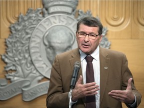 In 2019, Saskatchewan Association of Rural Municipalities President Ray Orb speaks at RCMP F Division in Regina about the newly announced Saskatchewan Crime Watch Advisory Network. TROY FLEECE / Regina Leader-Post