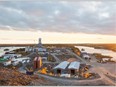 Seabee gold mine is located approximately 125 kilometres northeast of La Ronge
