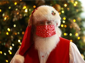 The advice includes keeping holiday gatherings small and to "consider" the vaccination status of possible guests. Children are also advised to wear a mask when taking photos with Santa and to refrain from yanking Santa's beard to see if it's real.