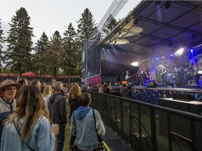 The Steadies perform at the SaskTel Saskatchewan Jazz Festival in Saskatoon on Aug. 12, 2021.