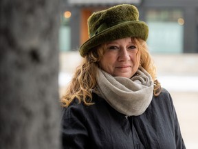 Sherri Hrycay is the owner of Sova Design Millinery. In 2020, Hrycay's family reconnected with relatives in France and discovered her grandfather also made hats. Photo taken in Saskatoon on Dec. 7, 2021.