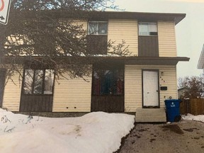The Lenore Drive duplex where a seven-year-old boy who was locked in his bedroom escaped through the window on Dec. 7, 2020.