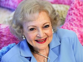 FILE PHOTO: Actress Betty White poses for a photograph in Los Angeles, California, U.S. May 26, 2010. REUTERS/Gus Ruelas/File Photo