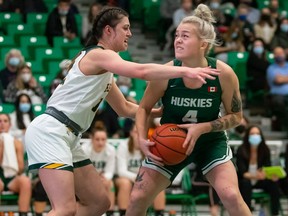 Tea DeMong is a top rookie on the University of Saskatchewan Huskies women's basketball team. The reigning U Sports champions are currently ranked No. 1 in the nation.