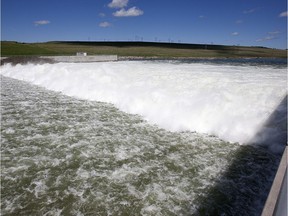 Gardiner Dam at Diefenbaker Lake. (Saskatoon StarPhoenix).