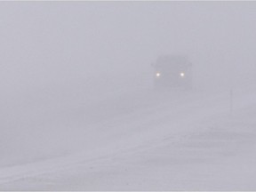 Environment and Climate Change Canada has issued a snowfall warning and blowing snow advisories for Saskatchewan.