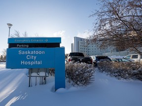 Saskatoon City Hospital is photographed on a cold winter morning. Photo taken in Saskatoon on Wednesday, January 5, 2022.
