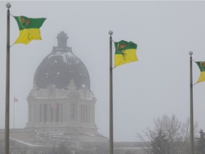 The Saskatchewan Legislative Building.