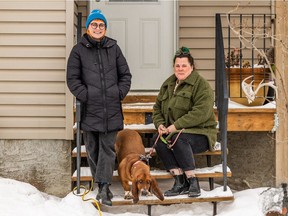 Local musician Ellen Froese, left, and Broadway Theatre Interim Executive Director Aryn Otterbein are two of the organizers behind a fundraisers for Jill Mack, a sound tech and musician who is battling stage 4 cancer.