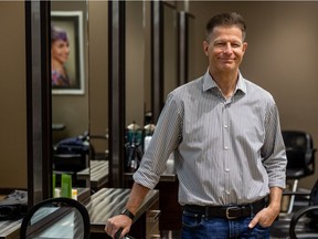 Kirby Boechler is the owner of Midtown Stylists. After 40 years in business Boechler has decided to close up shop. Photo taken in Saskatoon, SK on Friday, January 28, 2022.