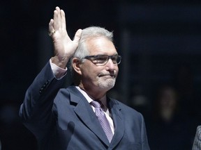 Clark Gillies is shown Sept. 28, 2015 at the Brandt Centre, where the Regina Pats legend received a WHL alumni achievement award.